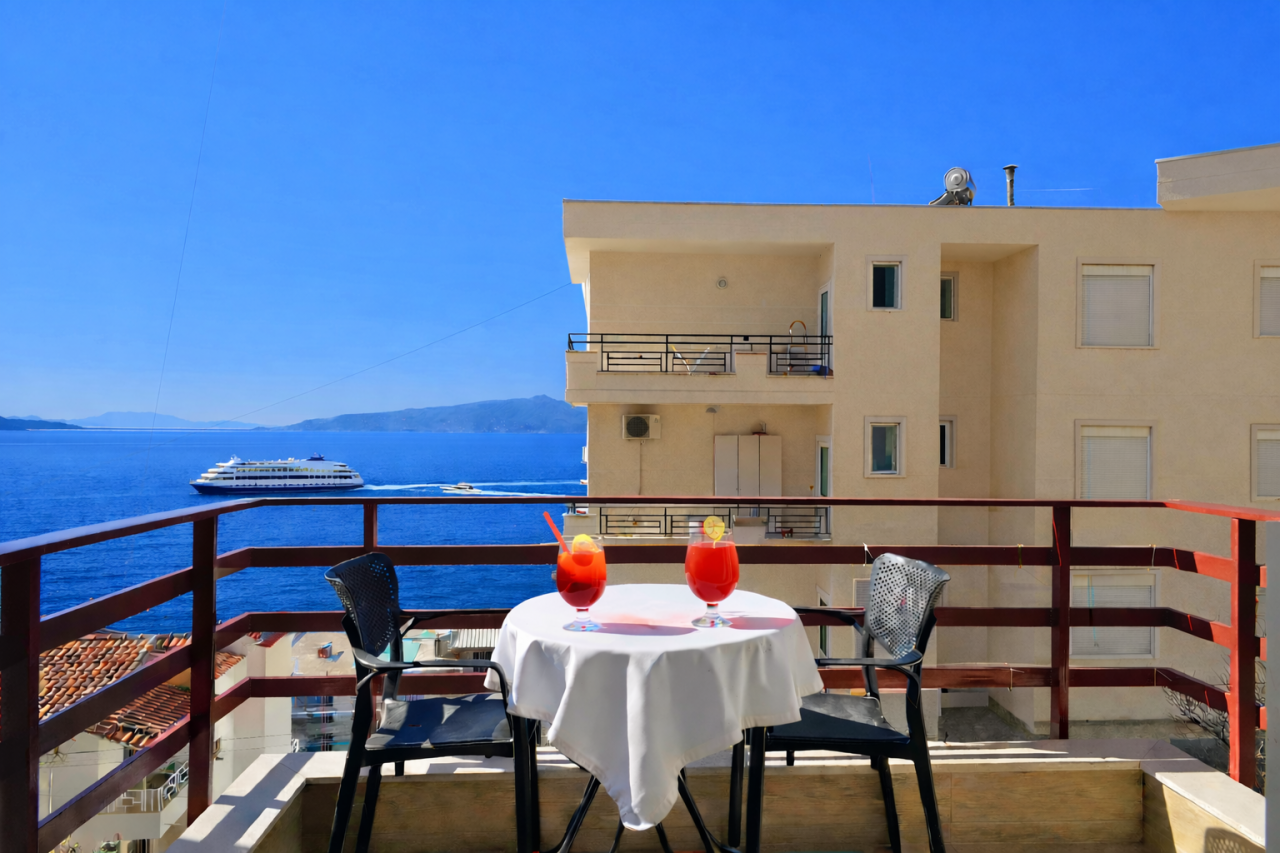 Apartament Wakacyjny Z Widokiem Na Morze Do Wynajęcia W Sarandzie W Albanii